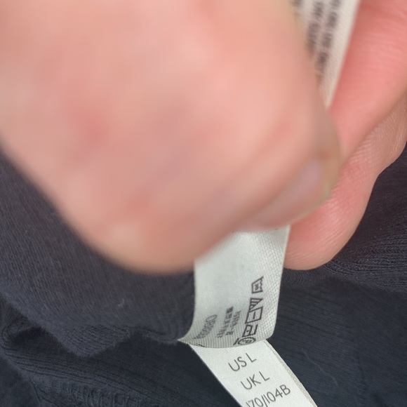 Intamilty free free people mock neck long sleeve tshirt , thermal - Picture 5 of 9